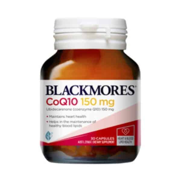 blackmores heart health co q10 150mg capsules