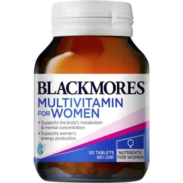 blackmores multivitamin for women 50 pack