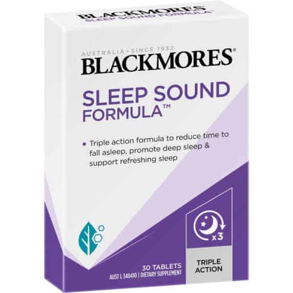 blackmores sleep support sleep sound formula 30 pack