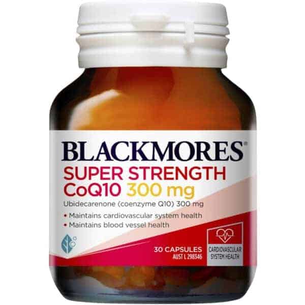 blackmores super coq10 300mg capsules 30 pack