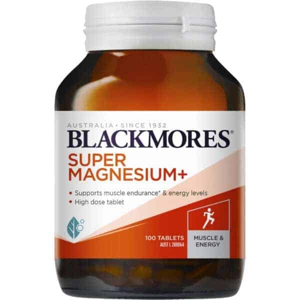 blackmores super magnesium 100 pack