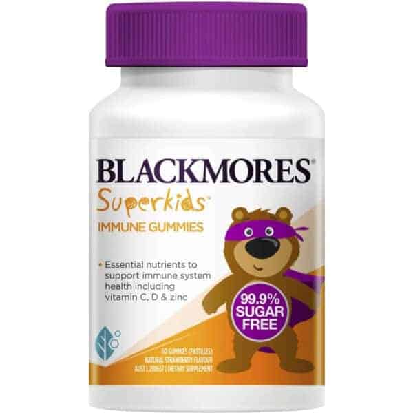 blackmores superkids immune gummies 60 pack