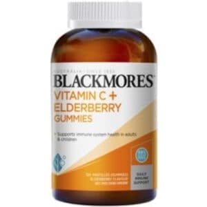 blackmores vitamin c elderberry gummies