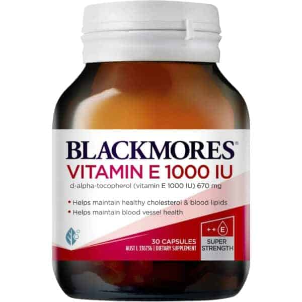 blackmores vitamin e 1000iu capsules 30 pack