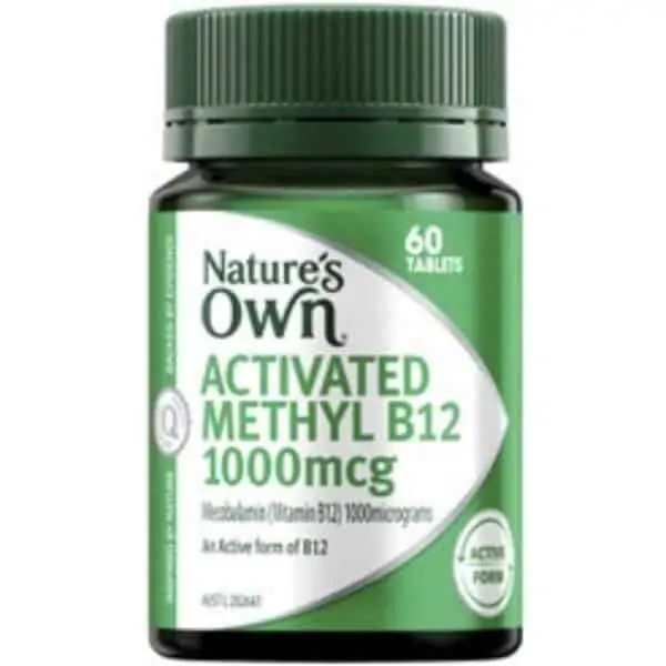 nature own b12 activated methyl