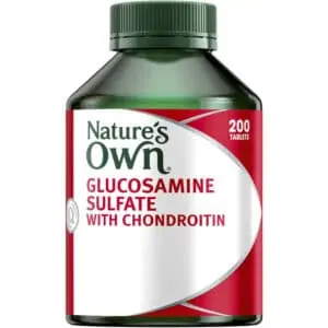 nature own glucosamine sulfate with chondroitin tablets 200 pack