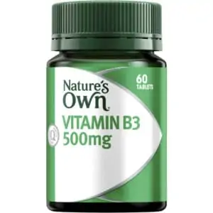 nature own vitamin b3 500mg tablets 60 pack
