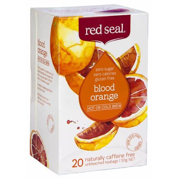 red seal blood orange hot or cold brew tea 20 pack