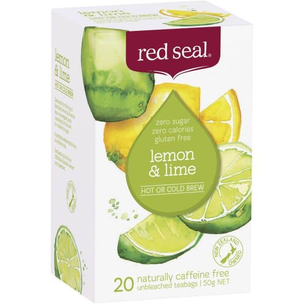 red seal lemon lime hot or cold brew tea 20 pack