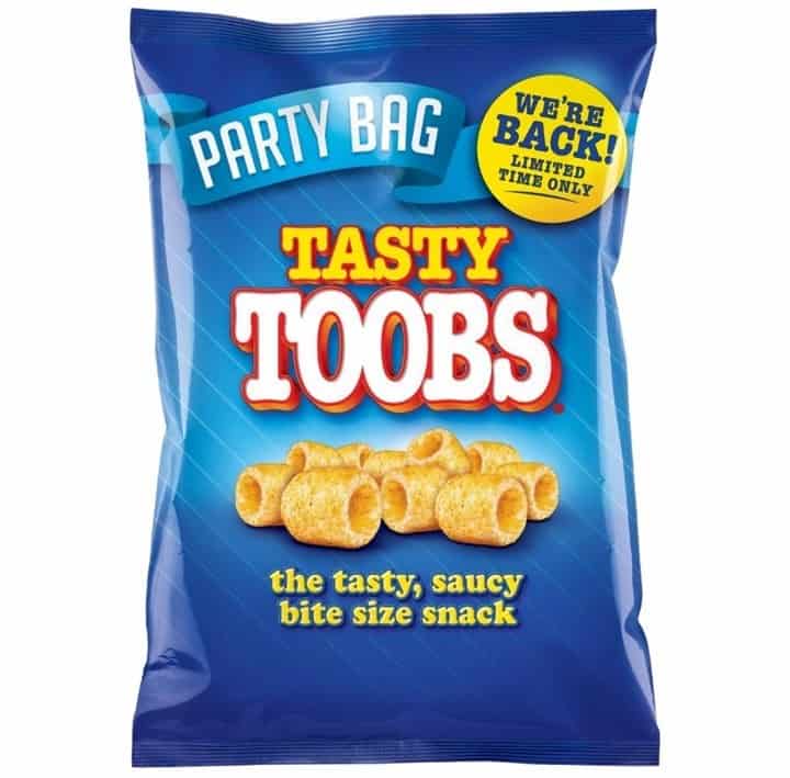 Buy Tasty Toobs Party Bag 150g Online | Worldwide Delivery | Australian Food Shop