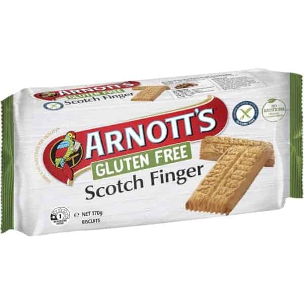 arnott gluten free scotch finger biscuits 170g