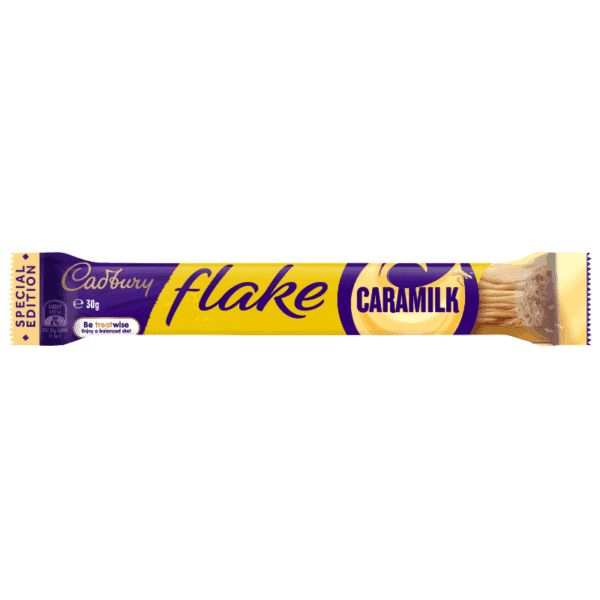 cadbury flake caramilk bar 30g
