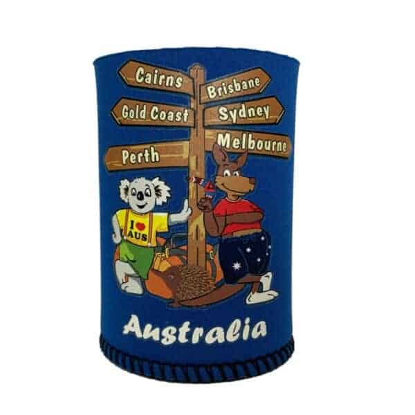 animals and cities stubby holder