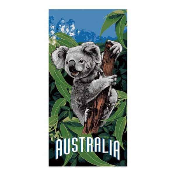 beach towel koala