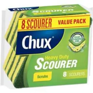 chux heavy duty scourer scubs 8 pack