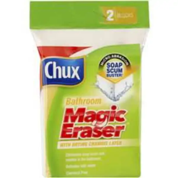 chux magic eraser bathroom 2 pack