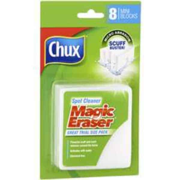 chux magic eraser spot cleaner 8 pack