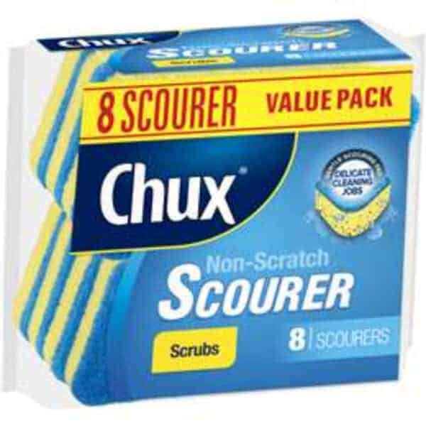 chux non scratch scourer scrubs 8 pack