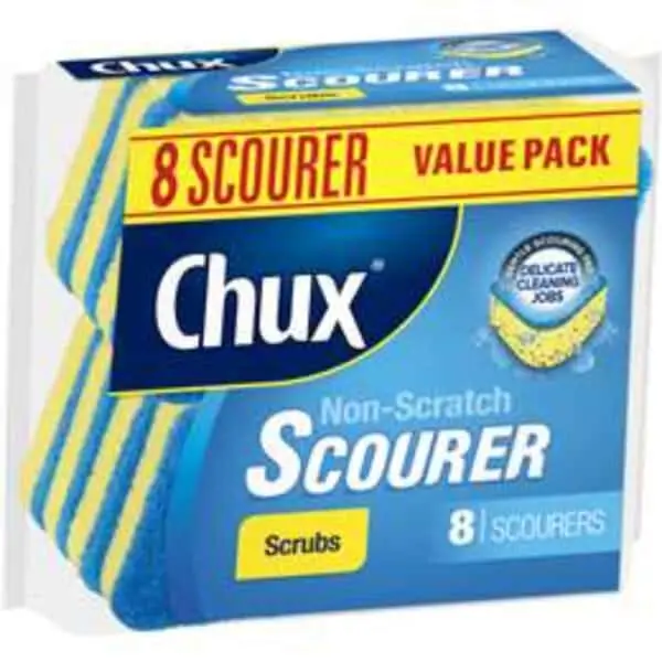 chux non scratch scourer scrubs 8 pack