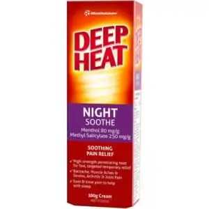 deep heat night soothing cream 100g