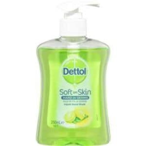 dettol antibacterial liquid hand wash pump refresh 250ml