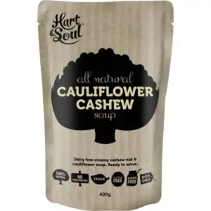 hart soul all natural cauliflower cashew soup 400g