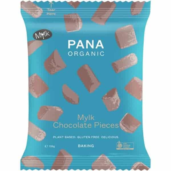 pana organic mylk chocolate pieces 135g