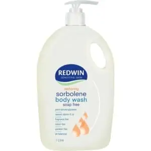 redwin sensitive skin restoring sorbolene soap free body wash 1l