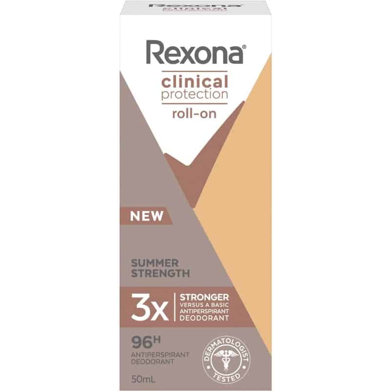 Rexona - Try the new Rexona Clinical Protection - 3x stronger than