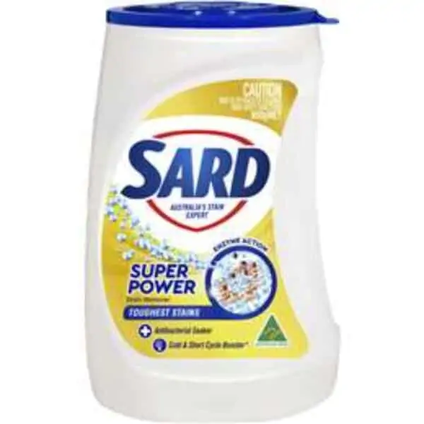 sard wonder super power stain remover powder soaker 900g