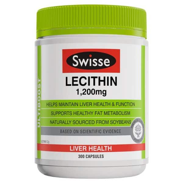 swisse ultiboost lecithin 1200mg 300 capsules