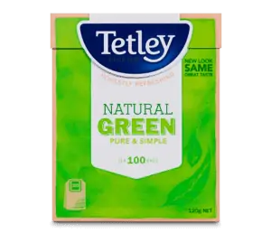 tetley green tea bags 100 pack