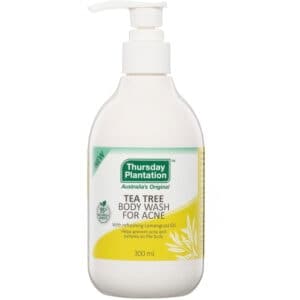 thursday plantation tea tree body wash for acne 300ml