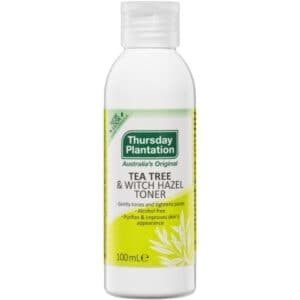 thursday plantation tea tree witch hazel toner 100ml