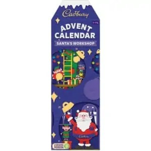 3d cadbury christmas advent calendar 312g