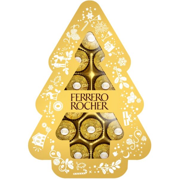 Ferrero-Rocher-Chocolate Christmas Tree Gift Box