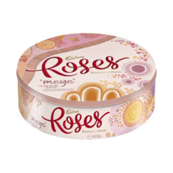 cadbury roses tin chocolates 620g