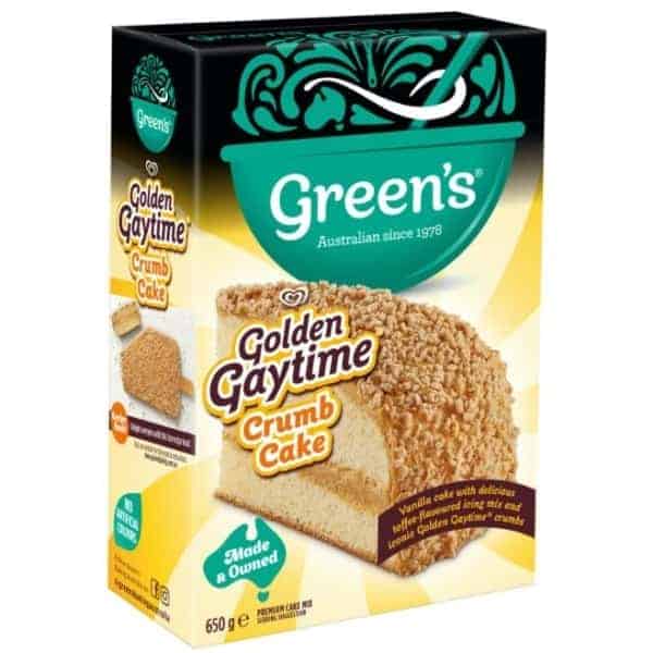 greens gaytime vanilla toffee crumb cake mix