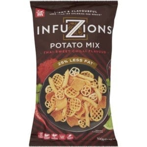 infuzions potato mix thai sweet chilli flavour 100g