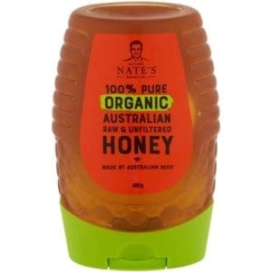 nature nate 100 pure organic australian raw unfiltered honey 400g