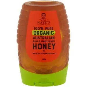 nature nate 100 pure organic australian raw unfiltered honey 400g