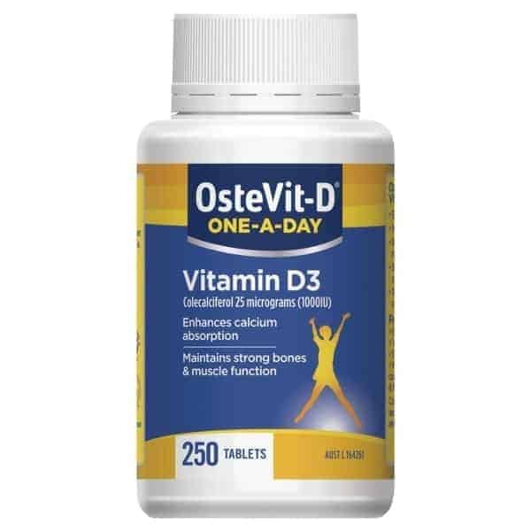ostevit d vitamin d3 250 tablets
