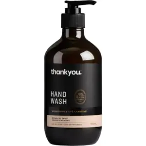 thankyou hand wash botanical sweet orange almond 500ml