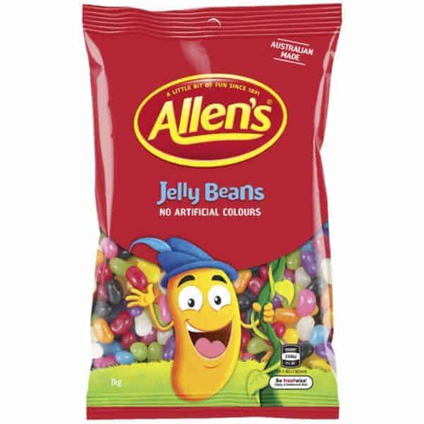bulk allens jelly beans 1kg
