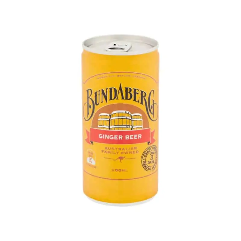 bundaberg ginger beer mini can 200ml