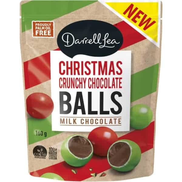 darell lea christmas balls 160g