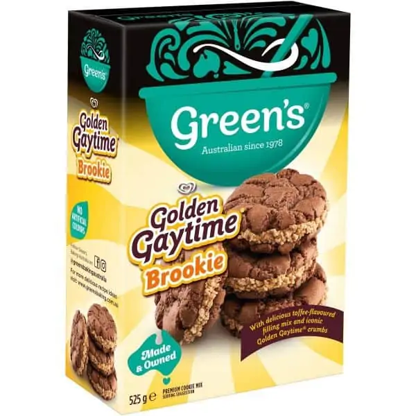 greens golden gaytime brookie mix 525g