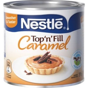 nestle top n fill caramel 395g