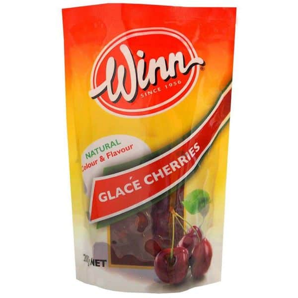 winn cherries red glace 200g