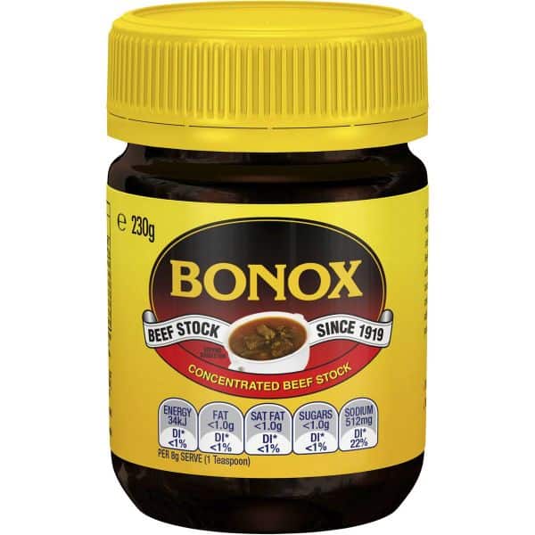 bonox beef stock paste extract 230g